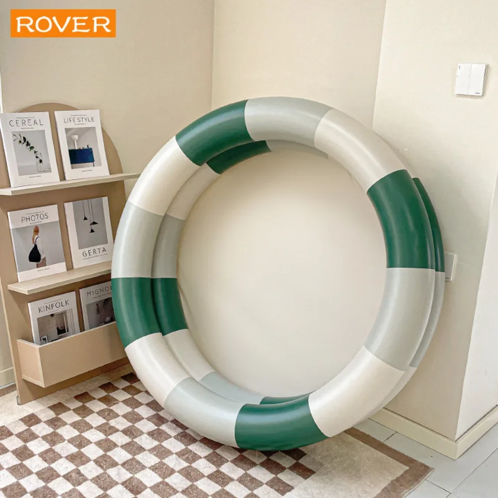 Piscina inflable de juguete para bebé, piscina infantil redonda para niños, baño, anillo de natación, 87cm