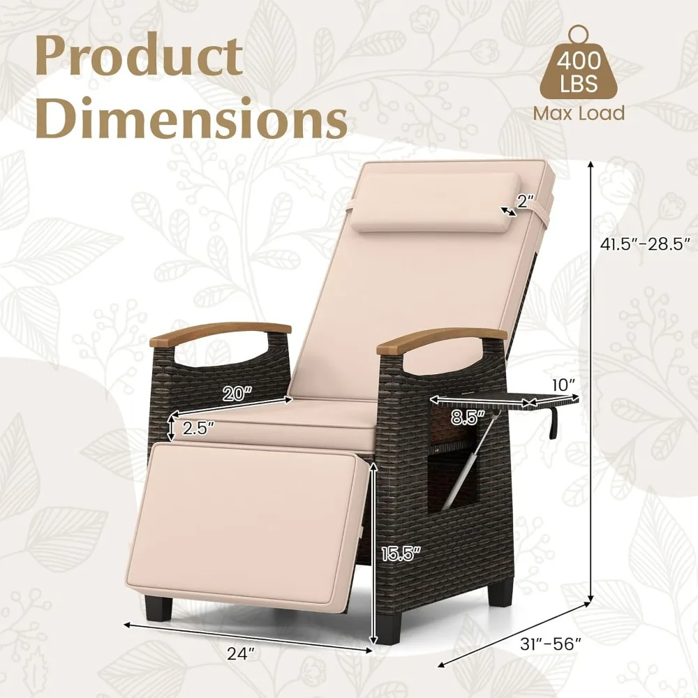 Thumbnail 3 - #6 Latest Adjustable Reclining Loungers Offers