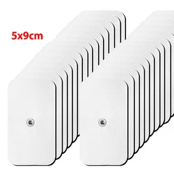 50/100Pcs 5*9CM Tens Electrode Pads Gel Patch For Acupuncture Massager Digital Pulse Physiotherapy Nerve EMS Muscle Stimulator