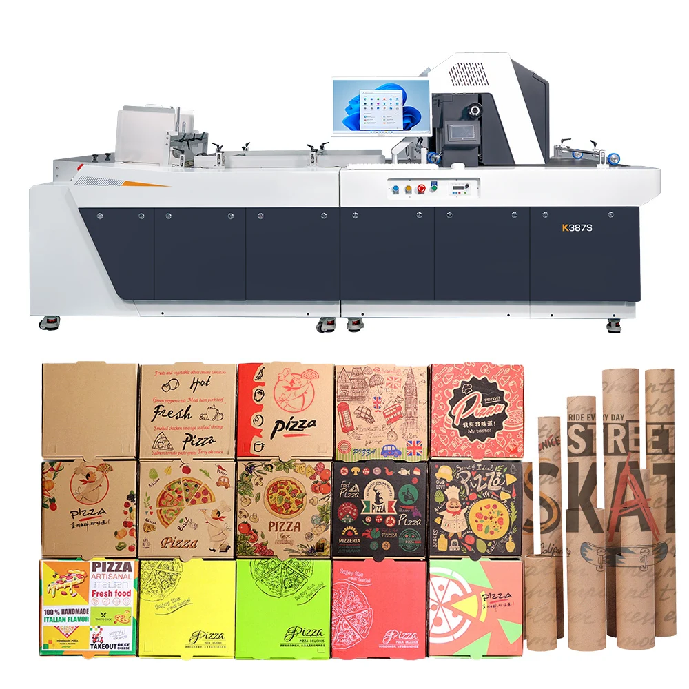 Foofon Factory Direct Sales Single Pass Digital Printer Paper Cup Printer Pizza Box Printing Machine