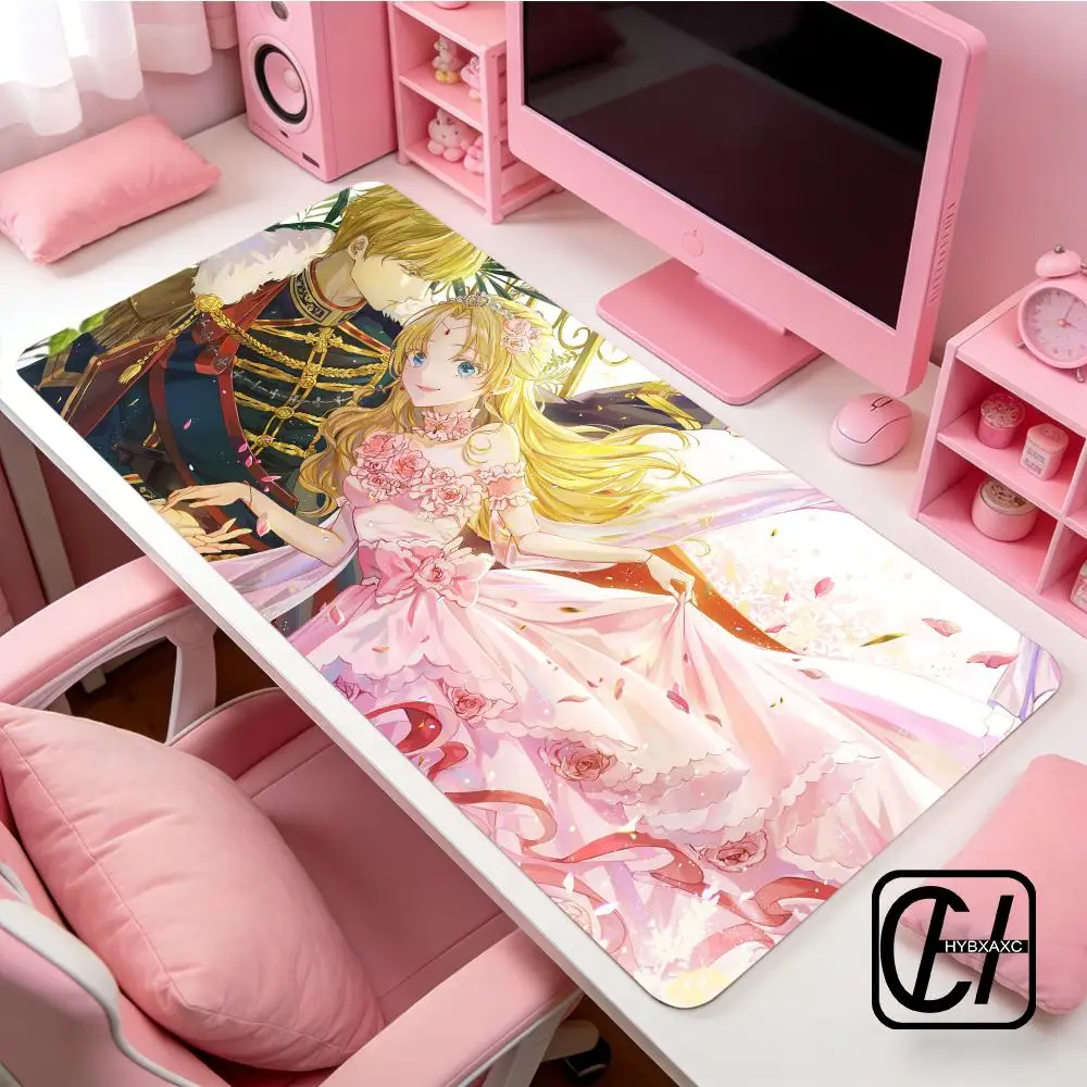 Anime Who Made Me A P-Princess Mouse Pad Non-Slip Gaming Mouse Pad Gamer Mouse Mat Game Mechanical Keyboard XXL Desk Mat XAXC