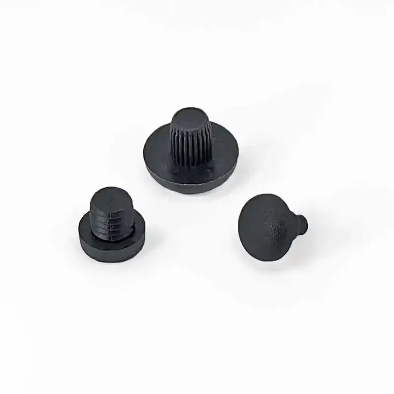 PS Hard Adhesive PVC Soft Rubber Stopper Foot Pad T-Shaped Stopper Furniture Table Chair Leg Foot Bottom Anti Slip Foot Pad