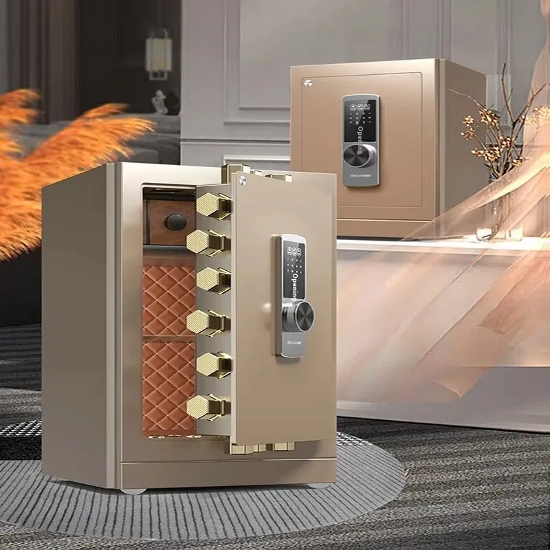 

Weichi Factory Safe Box H50cm Electronic & Fingerprint Lock Safe Box Anti-theft Certification for Home/ Office Use Safe Box