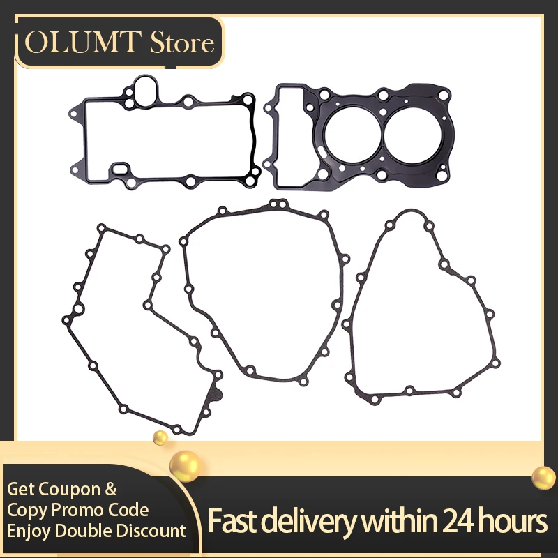 Road Passion Motorcycle Engine Parts Cylinder Cover Gaskets Kit For KAWASAKI Z400 ER400 EX400 ABS KRT EX 400 ABS SE Ninja