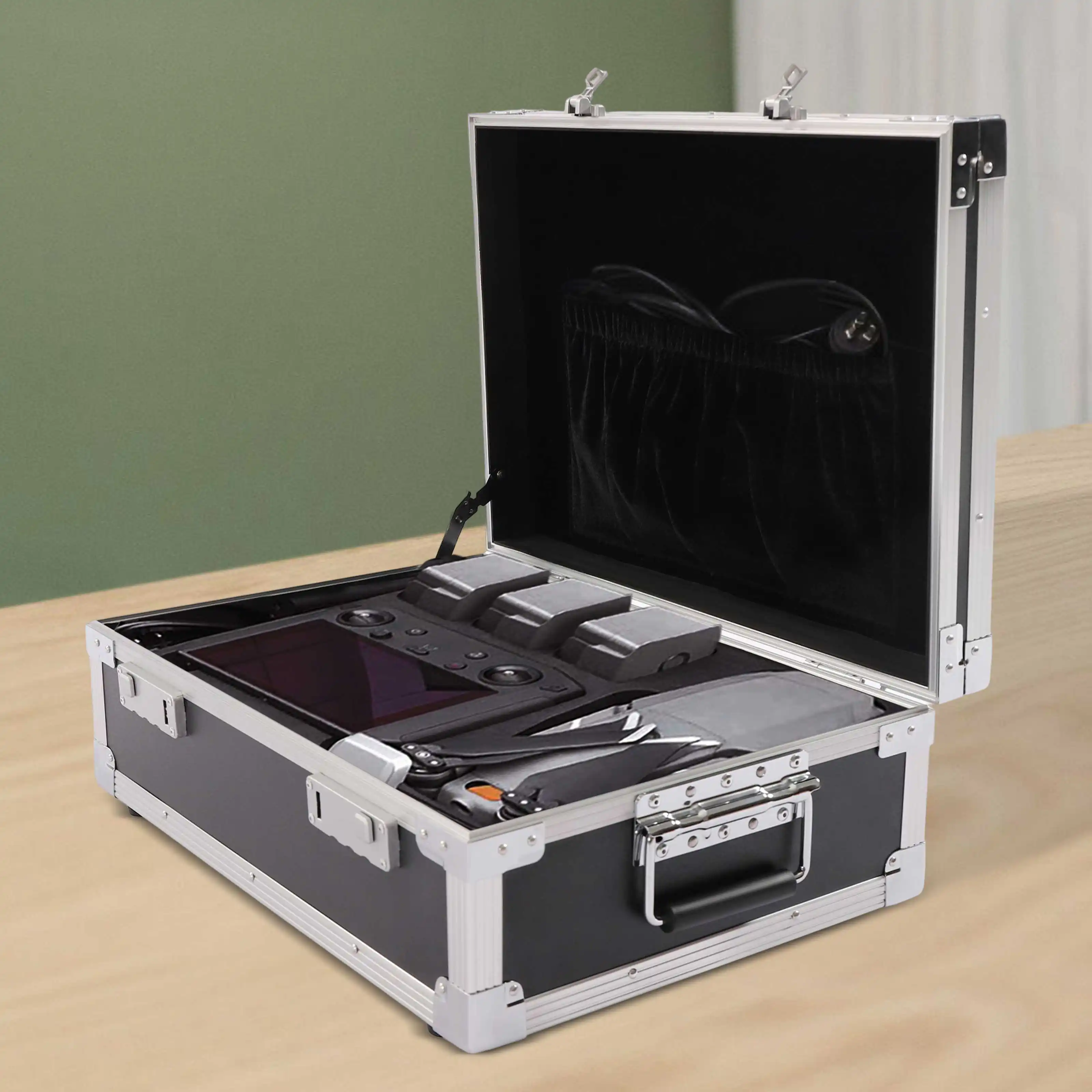 

Storage Lock Box Lockable Dorm Storage Trunk w/ Tool Lock - Briefcase,Medicine Box,Lock Boxes for Personal Items, Cash, Laptop