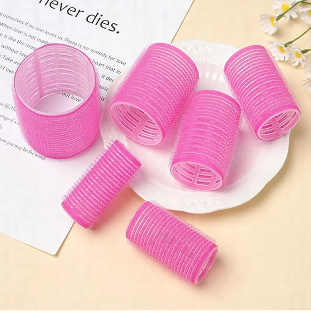 50Pcs 4 Sizes Rollers Self-Grip Hair Rollers Set DIY Lightweight Heatless Hair Curlers Reusable Heatless Hair Curlers for Women
