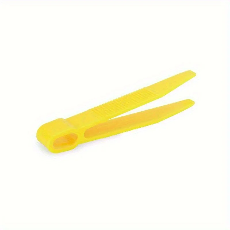 5Pcs Durable Plastic Clip Tweezers, Fine Motor Learning Toys, Plant Insect Research Tool Set (Random Color) Easter Gift