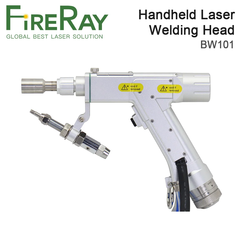 FireRay Raytools BW101 Handheld Laser Welding Head 0-3kw Wire Feeder For Fiber Laser Welding Machine