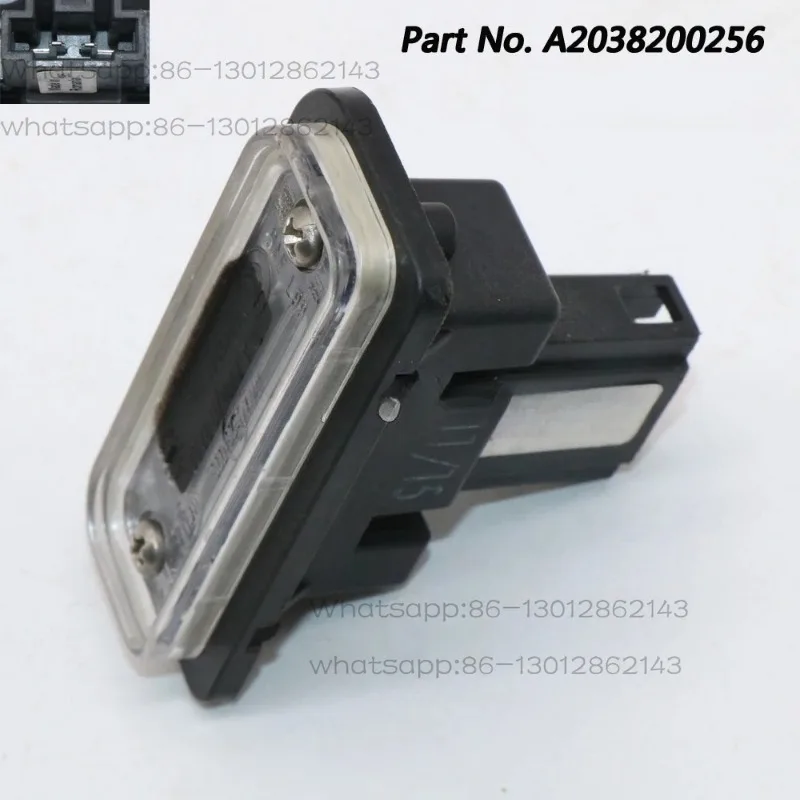 Replacement LED License Plate Lamp Replaces A2038200256 2038200256 A2118200756 Compatible with Mercedes-Benz W203 W211 W219 R171