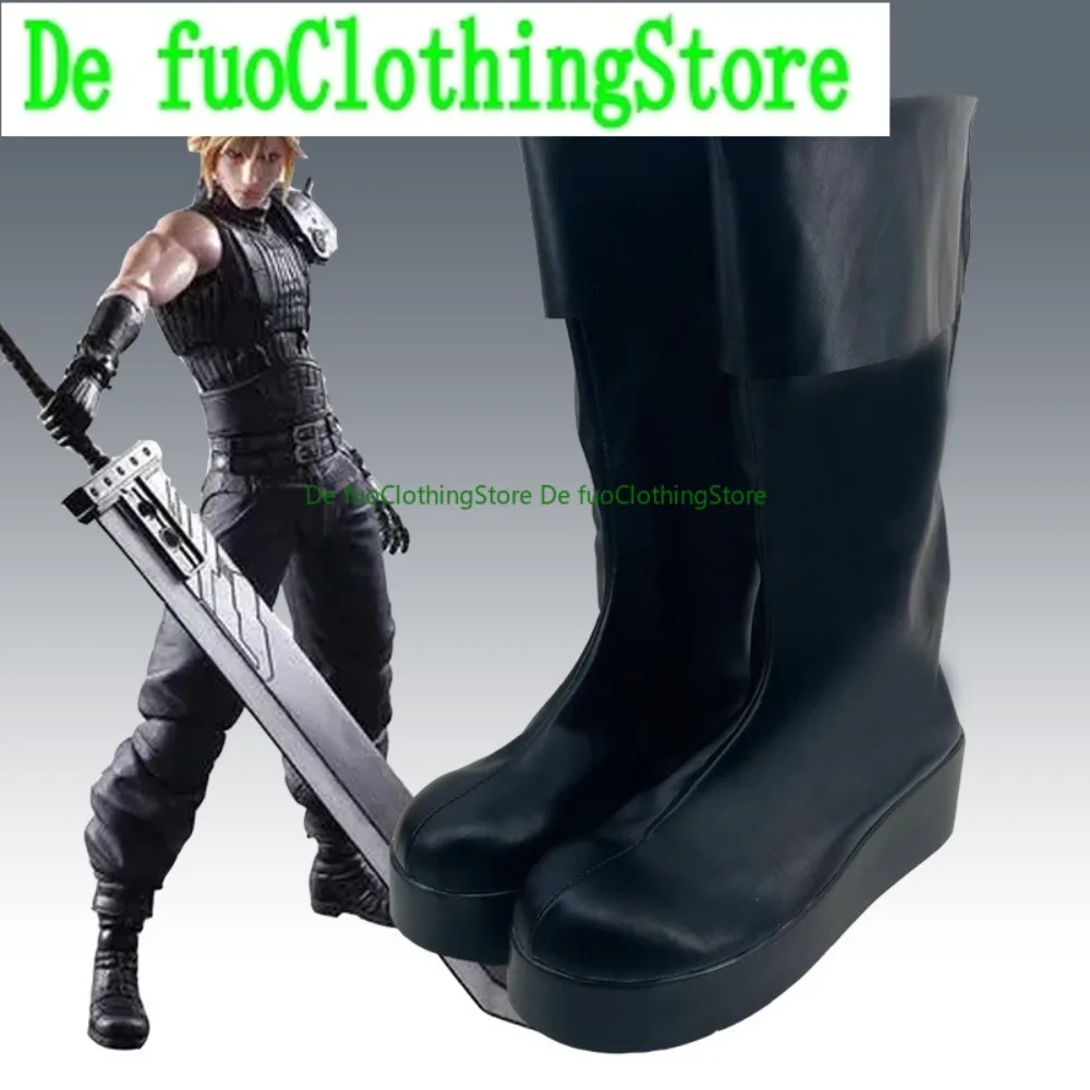 أحذية فاينل فانتسي كلاود ستريف التأثيرية أحذية أنيمي لعب الأدوار والأحذية والأحذية لحفلات الهالوين ملابس Defu