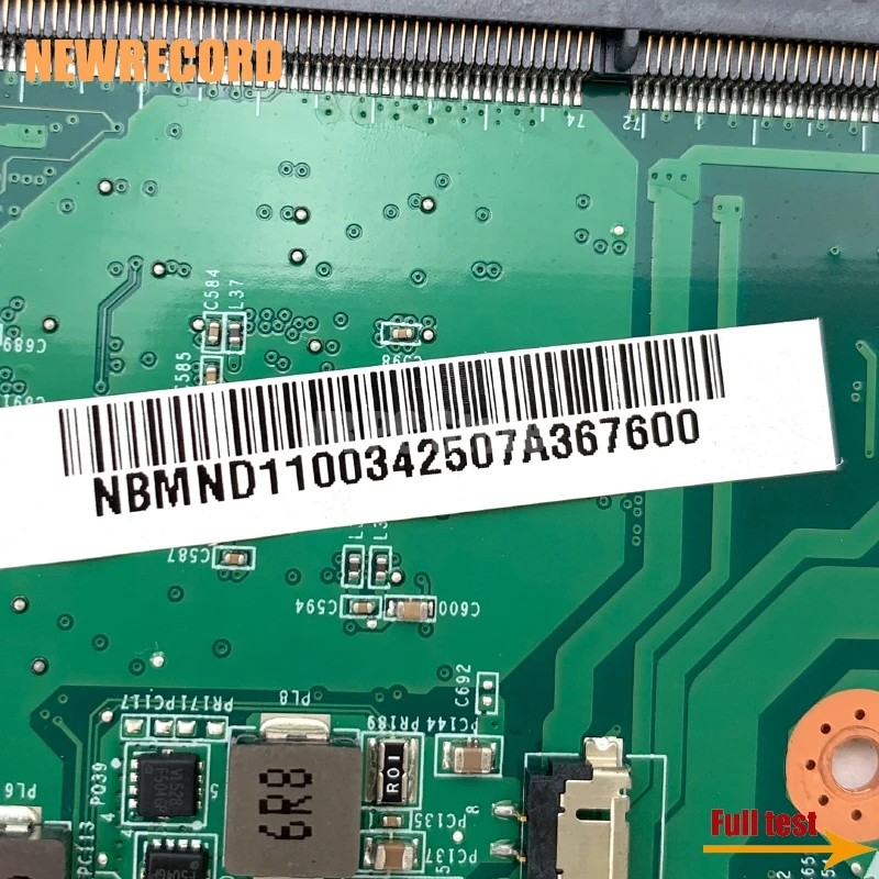 Imagem -04 - Placa-mãe do Portátil para Acer Aspire Placa Principal Nbmnd11003 Nb.mnd11.003 Da0zvmb6d0 Quanta A46210 Cpu Ddr3 E5721