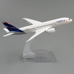 1/400 Boeing 787 LATAM Airlines Aircraft Model 14cm Alloy B787 Airplane Toy Children Kids Gift for Collection