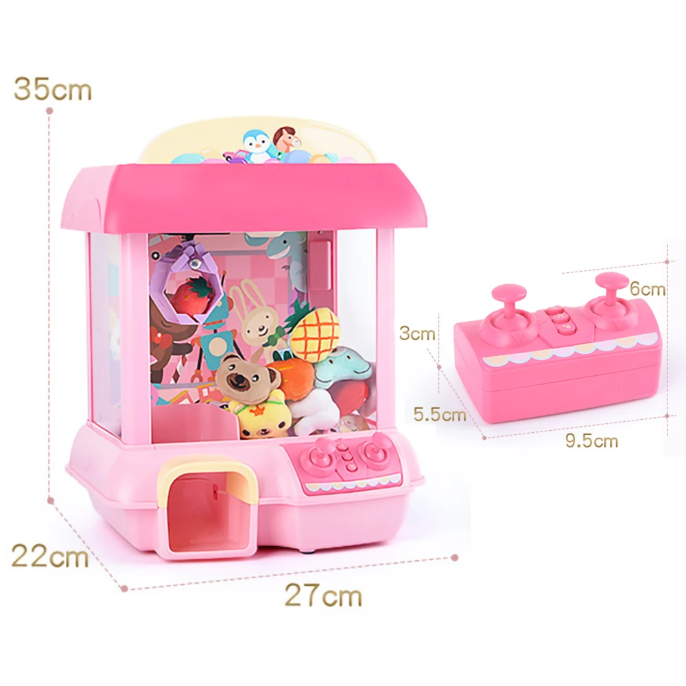 DIY Doll Machine Rechargeable Electronic Catch House Unicorn Doll 12 Mini Mickey Music Doll  Stuffed Mnimals Baby Toys Lol Dolls