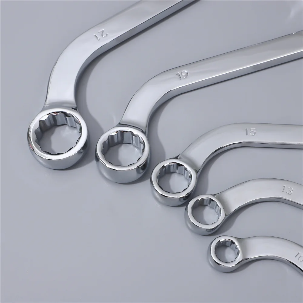 

Сливовый ключ с двойной головкой U-образный фиксированный набор оборудования из хром-ванадиевой стали, трудозатратный инструмент для автоматического обслуживания