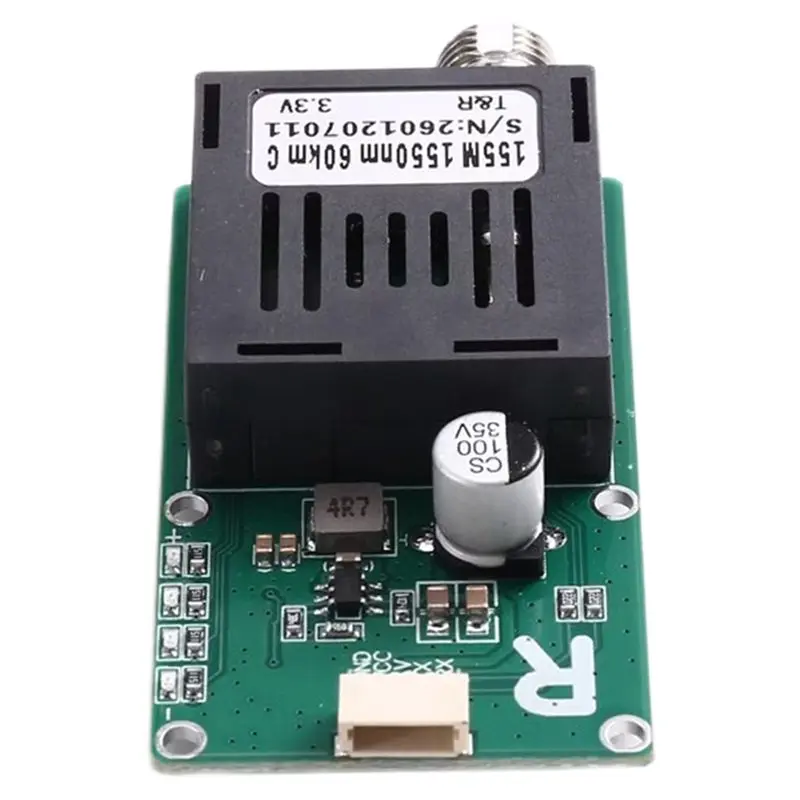 信頼性の高い高出力60km-ttl光トランシーバーfc光端末機器、ドローン用crsf-uart-subs光ファイバーポートrx、高信頼性