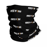 Free Fire Bandana Neck Gaiter Printed Freefire Shooting Game Balaclavas Face Mask Scarf Headband Outdoor Sports Men Women Adult