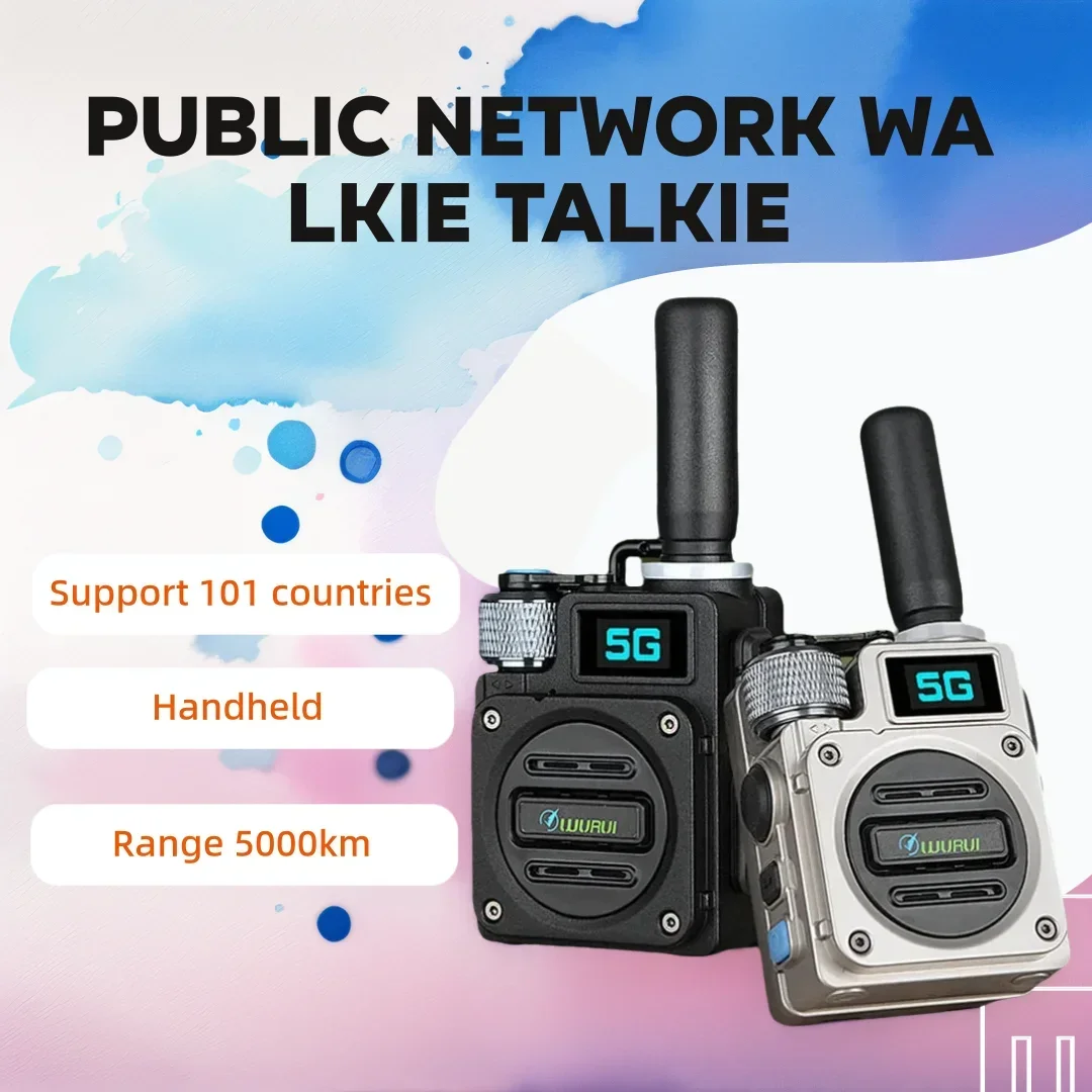 Global 4G public network walkie-talkie Small portable hand-held commercial civil professional two-way outdoor walkie-talkie