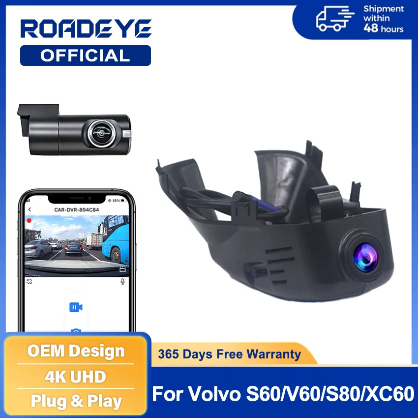 4k-2160p-plug-and-play-wifi-dash-cam-camera-for-volvo-s60-s80-xc60-v60-2012~2018-car-dvr-recorder-night-vision-monitor-dashcam