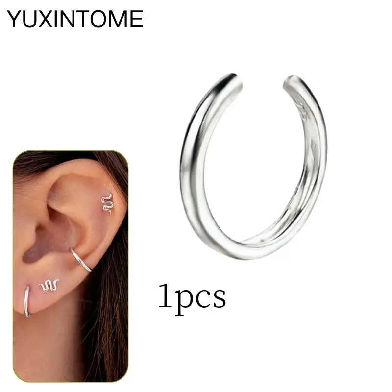 Women's 24K Gold Plated Punk Ear Cuff, No Piercing