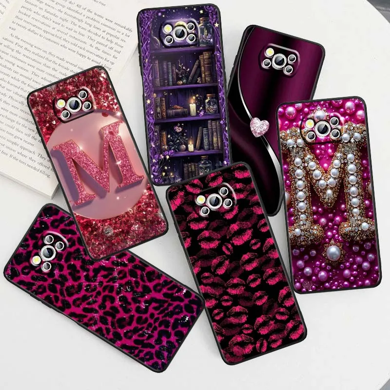 

Creative Art Luxury Pattern For Xiaomi Mi Poco F3 F4 F5 F6 X3 X4 X5 X6 X7 M3 M4 M5s M5 M6 GT Pro 5G Black Cover Phone Case