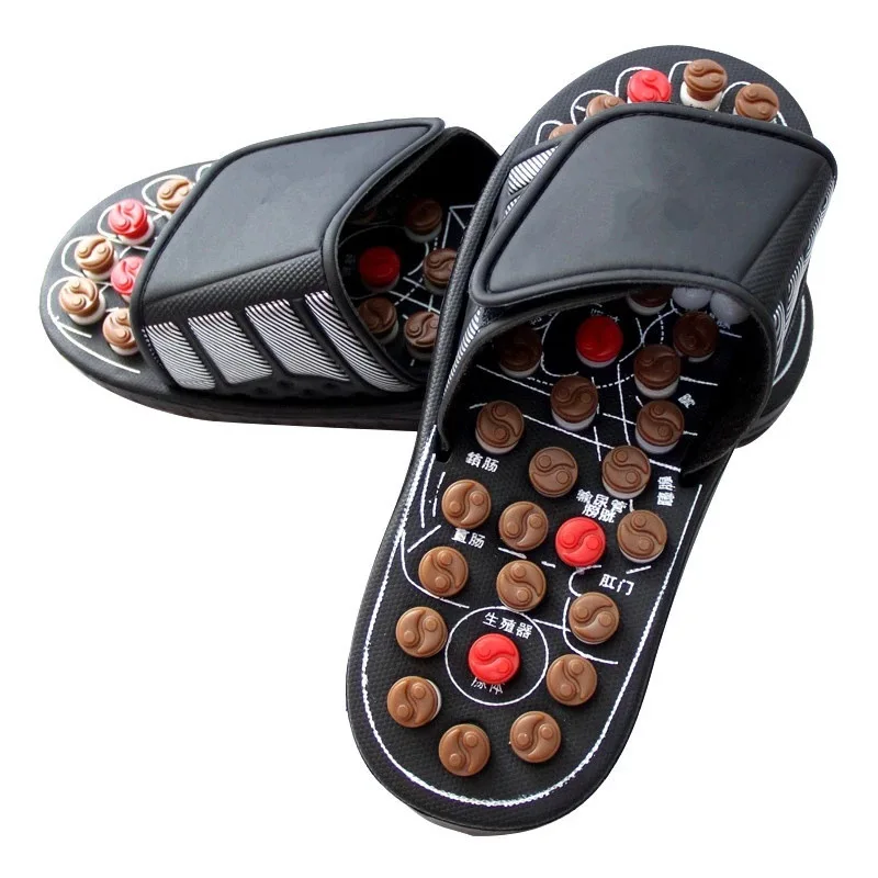 82 Acupoint Massage Acupoint Massage Foot Massage Slippers Couple Sandals and Slippers At Home Massage Shoes for Men and Women