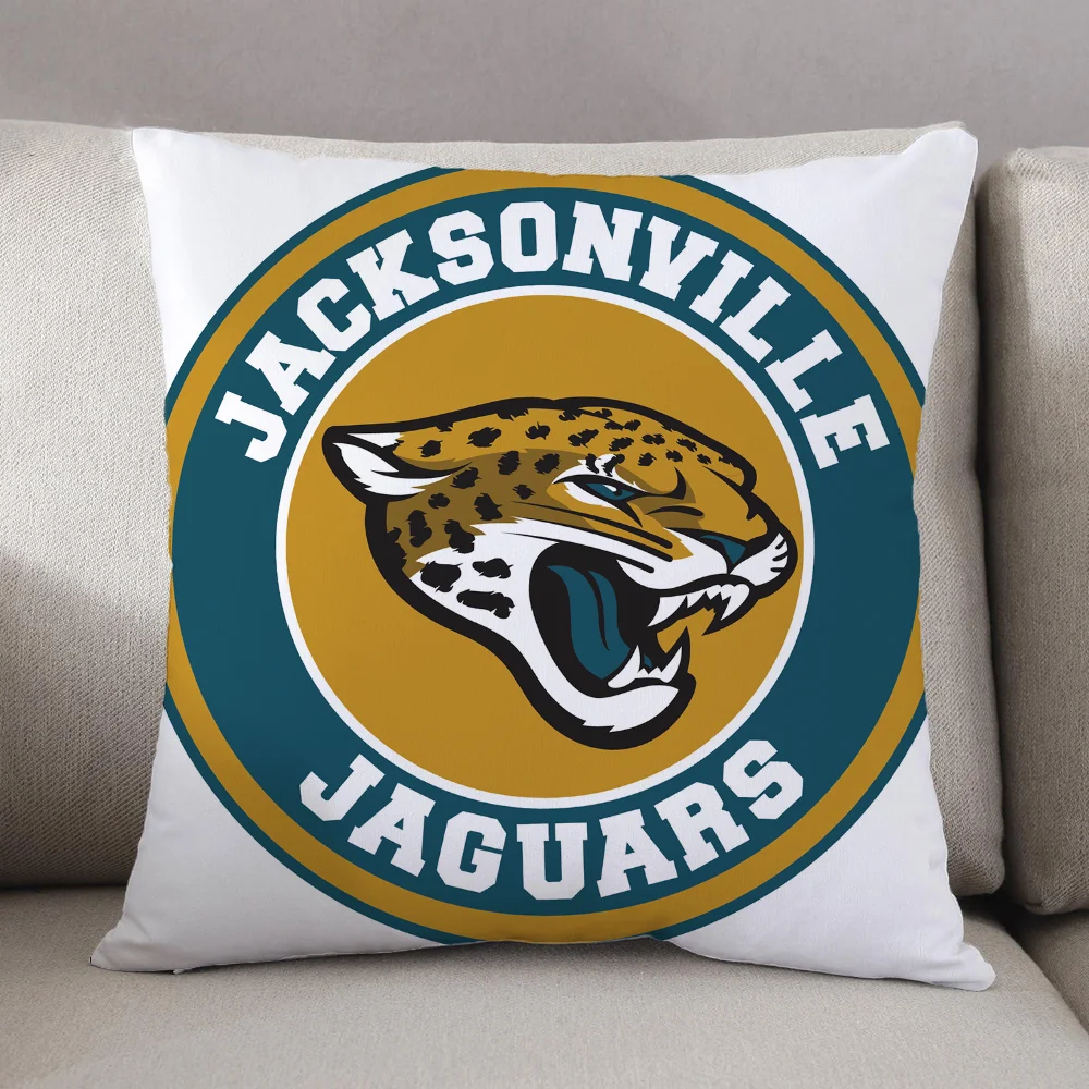 Personalized Gift Jacksonville Jaguars Luxury Living Room Decoration Decorative Pillows for Sofa Cushions Cover Cushion Covers