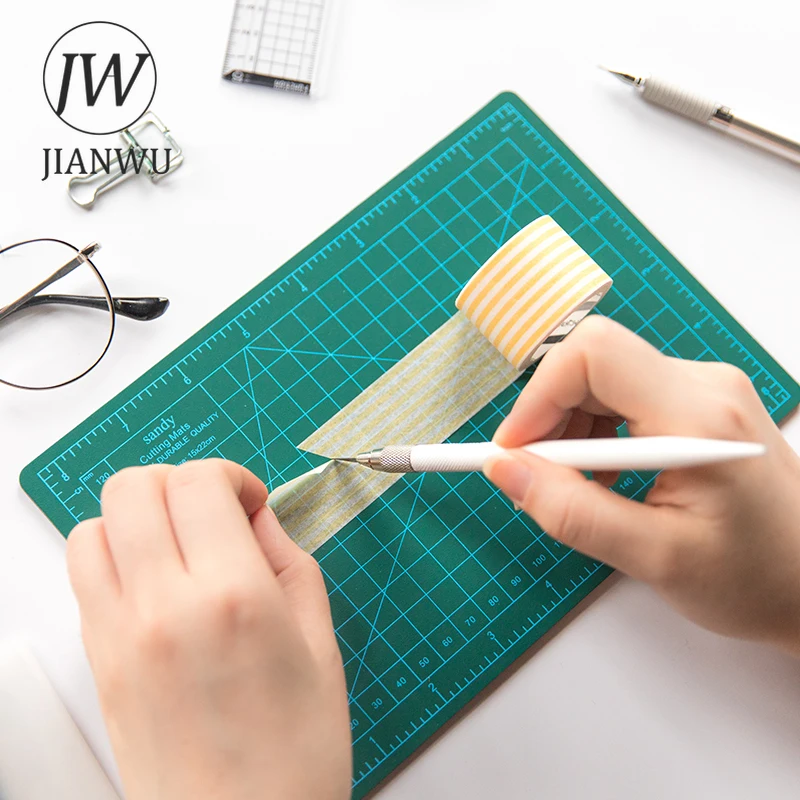 JIANWU Manual model Cutting pad DIY multipurpose engraving Edition paper cutting rail Cutting tool