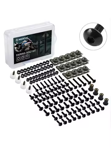 177PCS Motorcycle Screws Fairing Bolt Nuts Body Screws For Honda CBR600RR CBR900RR CBR929RR CBR1000RR CBR 600RR CBR600 F2 F3 F4