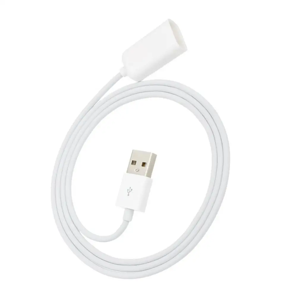 New 1m/50cm USB 2 0 Male to Female Data Transfer USB Extension Cable for iPhone