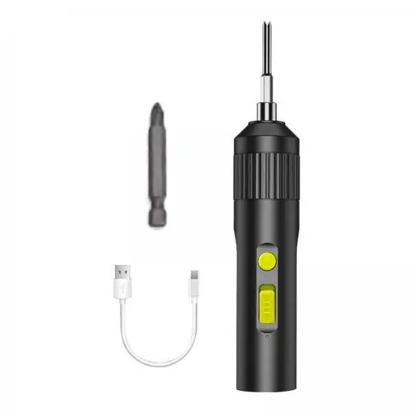 Compact Cordless Electric Screwdriver Brushless Motor Rechargeable Driver Kit for DIY Projects at Home