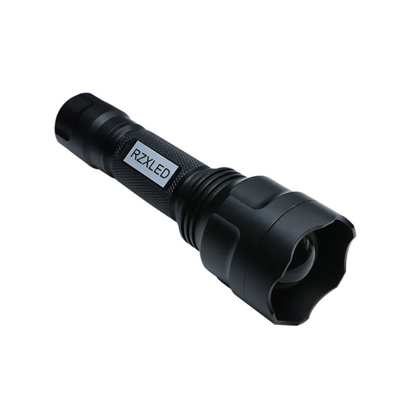 led uvc 70-120mw 254nm 263nm 275nm 280nmm 293nm 300nm 308nm 365nm 385nm Adjustable Focus High Light Intensity Flashlight