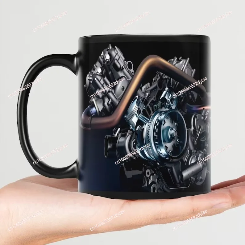 Ceramic Coffee Mug Cup Water Cup Car Motorcycle Festival Gifts