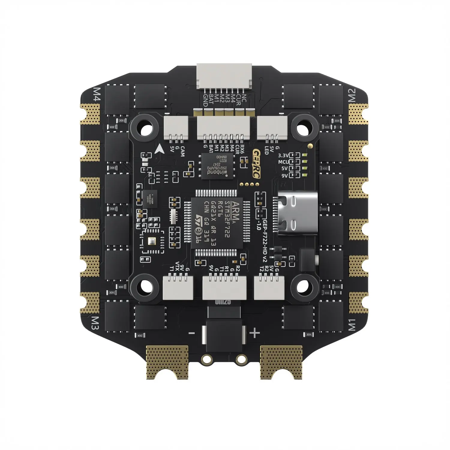 TAKER F722 BLS 80A V2 Stack Drone Components STM32F405 42688-P Flight Controller 16M 4IN1 ESC FPV UAV Spare Parts Kit