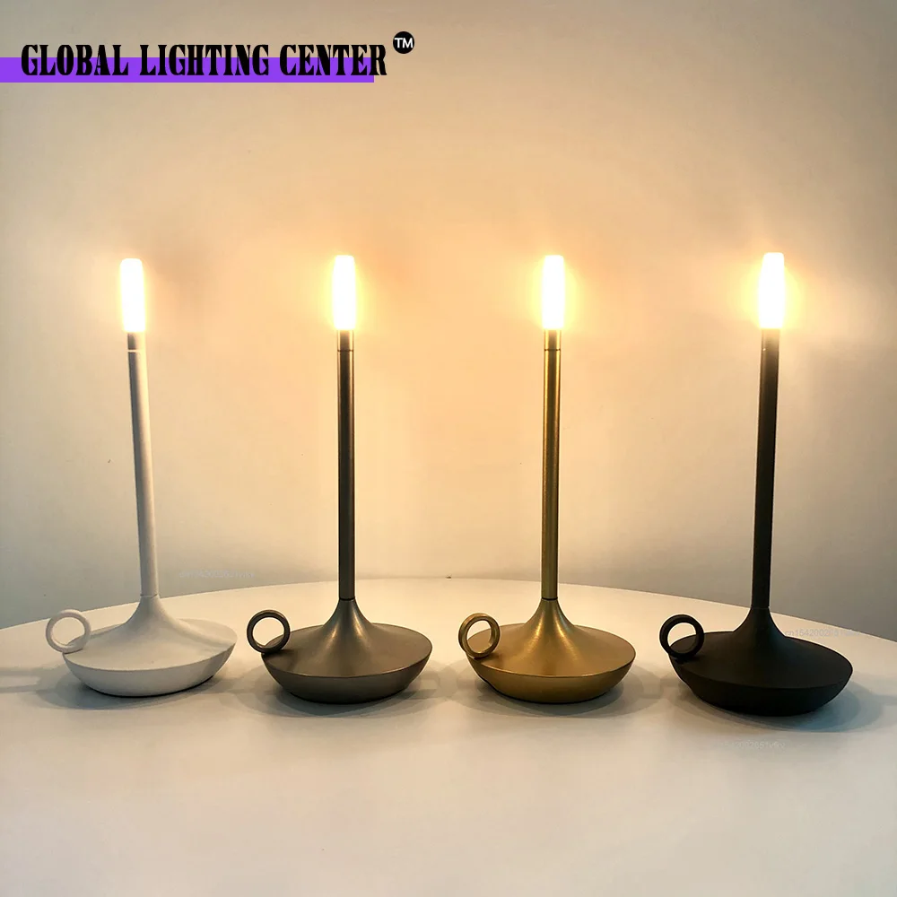 

Aladdin Magic Lamp Candle Lights LED Warm Home Touch Switch Decorative Light Residential Bar Restaurant Camping Table Lamps