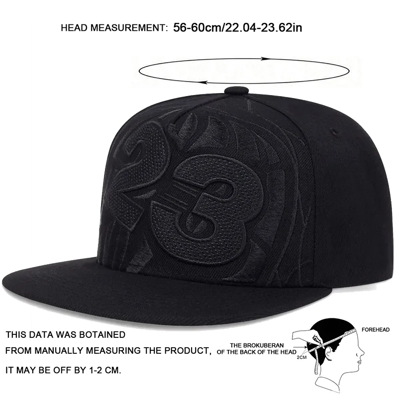 Unisex 23 Basketball Stickerei Baseballmützen Frühling Herbst Outdoor Verstellbare Lässige Hip-Hop Trucker Caps Sonnenschutzmütze – Detail 9