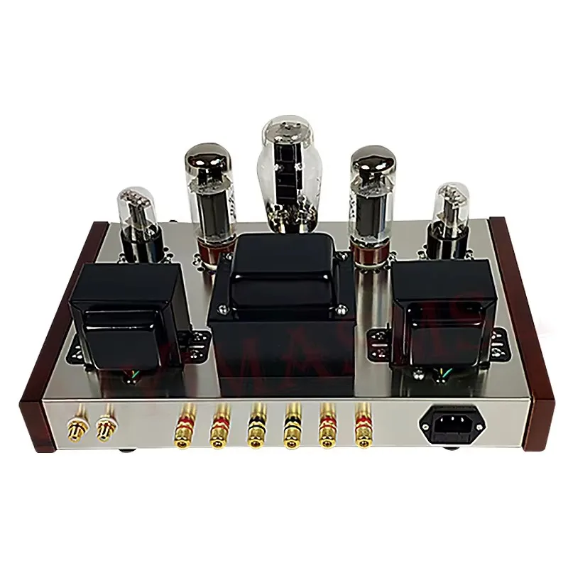 AIYIMA SMSL New 6N9P EL34 Tube Amplifier 13W 2.0 Class A Vacuum Tube Amplifier Handicraft Weld Power Amp Audio