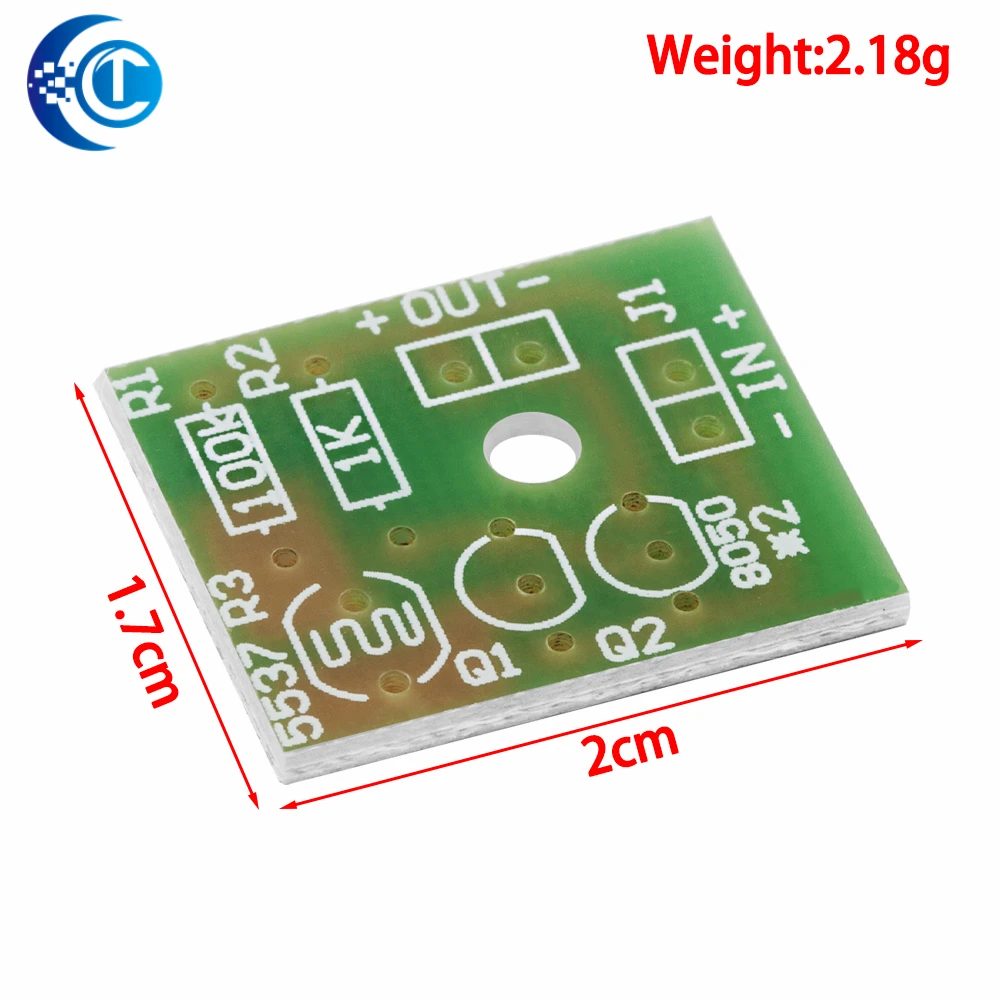 DIY Light-Sensing Switch Circuit Kit (with Photosensitive Component): Ideal for Learning Experiments