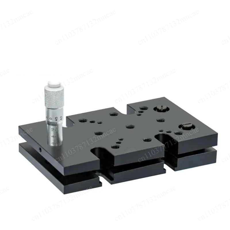 Fine Pitch Adjustment HM-1902 Precision One-Axis Tilting Platform Aluminum Alloy Base for Optical Experiments