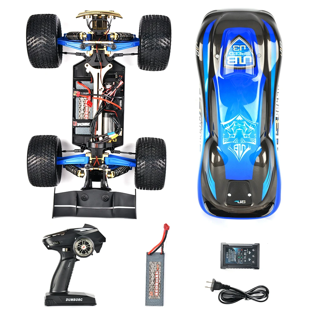 1:10 2.4GHz 4WD Brushless RC Buggy Off-Road Truck
