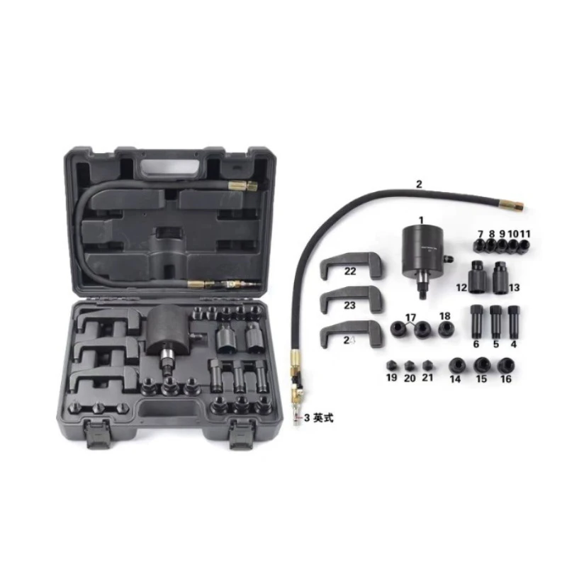 NEW Diesel Injector Removal Puller Pneumatic Injector Extractor Puller Kit Car Tools