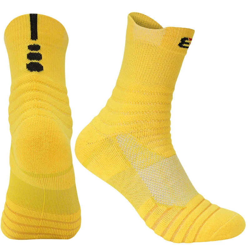 Fitness Outdoor Running calzino da basket sport prestazioni professionali ciclismo Elite Athletic Compression Quarter Socks Men Boy