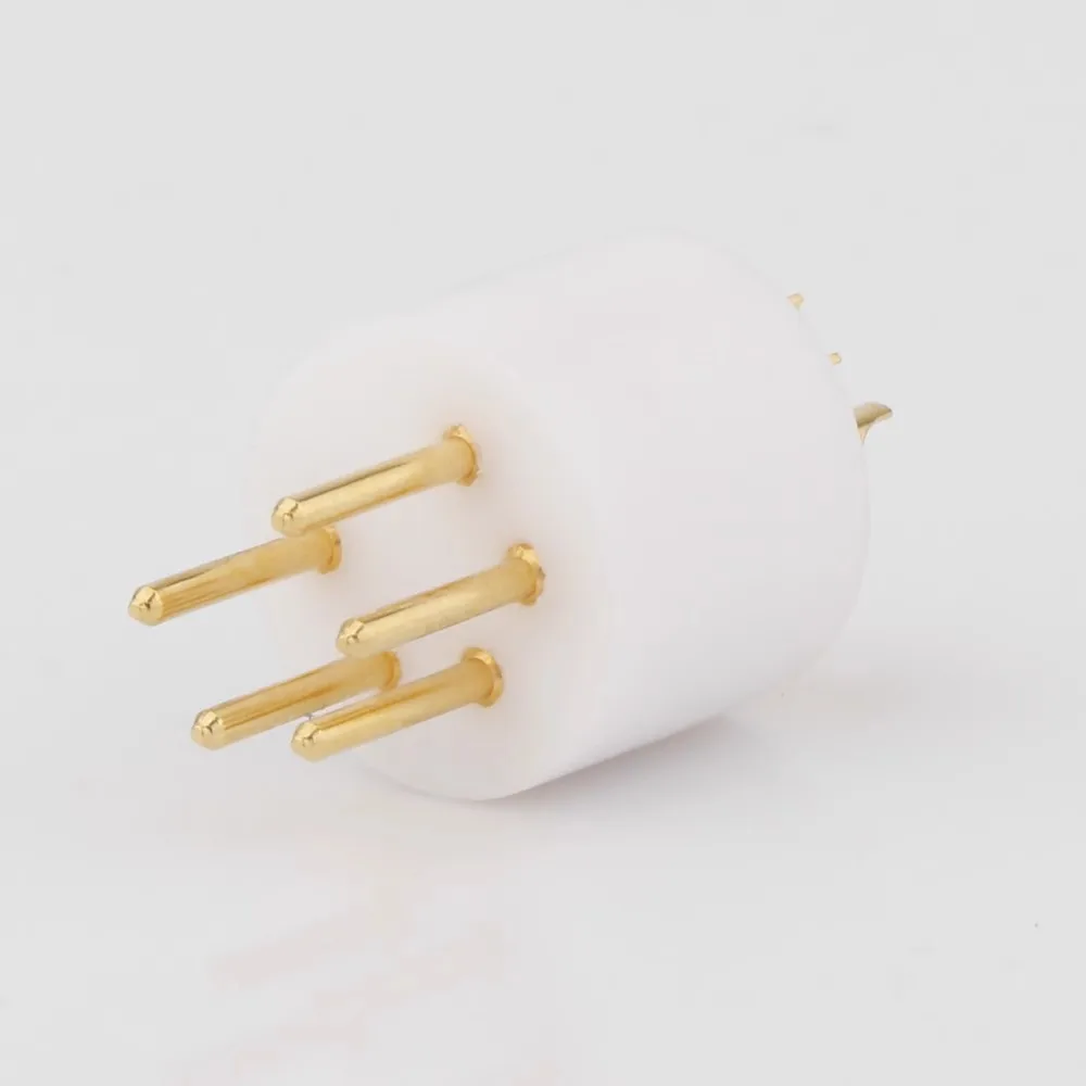 NEW   Vinyl Singing Arm Male Head Female Head, Signal Cable Phonograph Five Pins 5 Cores Seat Singing Wall Pin