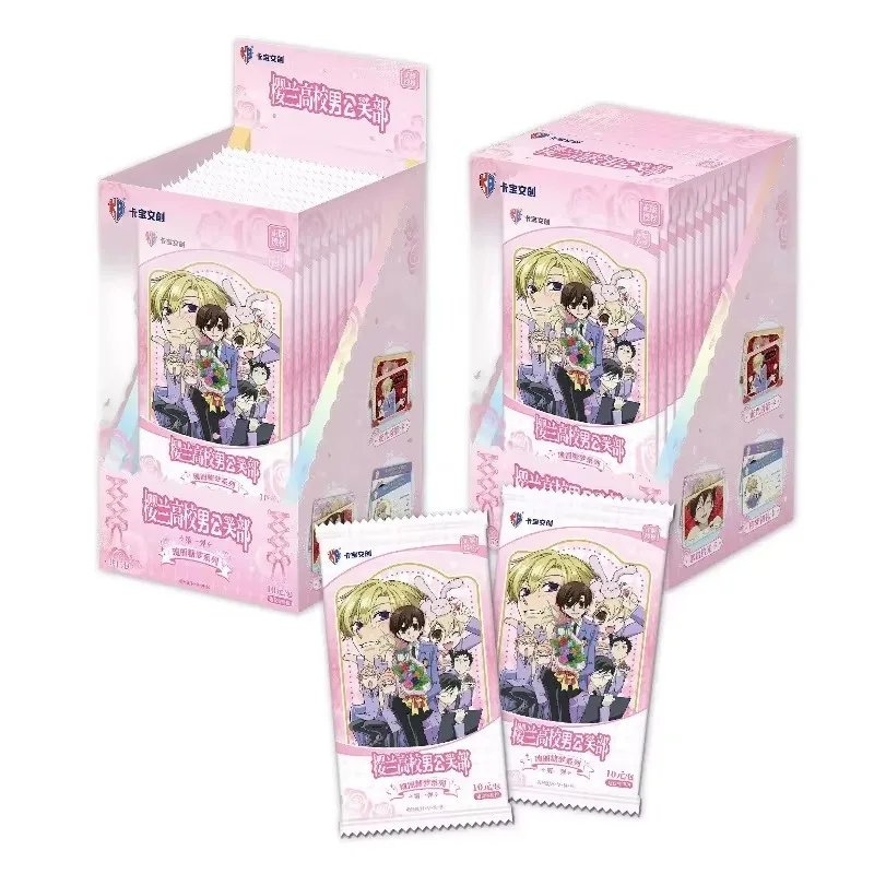 Kabo Ouran High School Host Club VOl.1 Fujioka Haruhi King Hitachiin Hikaru Anime Character Peripheral Collection Card Gift