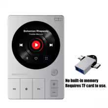 Famue BF30 HiFi MP3プレーヤー DSD256 メタル 45時間 Bluetooth 5.3 内蔵ストレージなし 特別割引