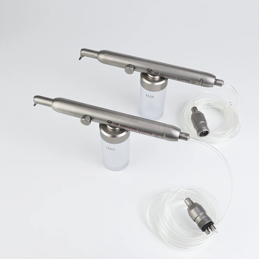 2-Loch/4-Loch Dental Aluminiumoxid Mikro-Luftabrasionspolierer Zahn-Mikroblaster Zahnmedizin Luft-Sandstrahler Orthodontische Anwendungswerkzeuge – Detail 6