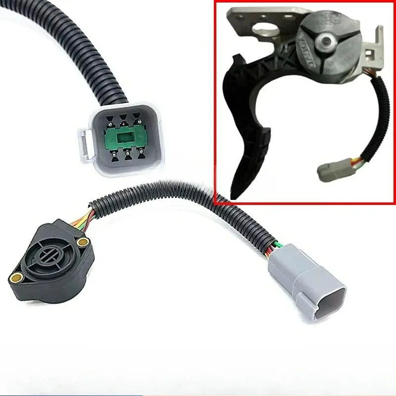 

Sensor for Pump Truck Accelerator 20504685 Round Plug 5 Wires for Volvo FH FM