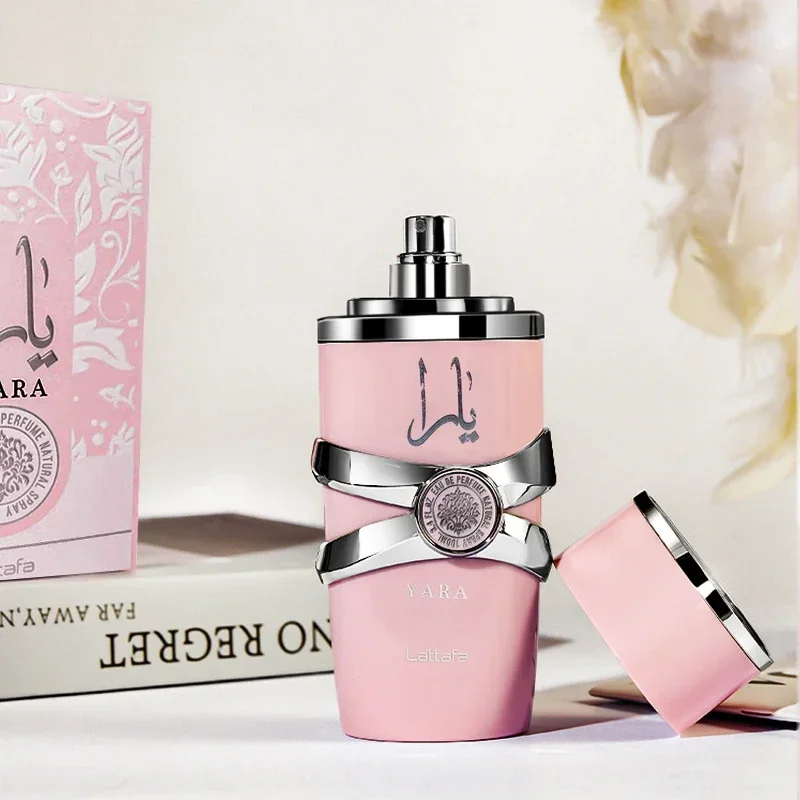 

100ml Original Yara Women Eau De Parfum Spray High Quality Arabian Perfume Lasting Night Gift Set Elegant Bottle 2025 New Design