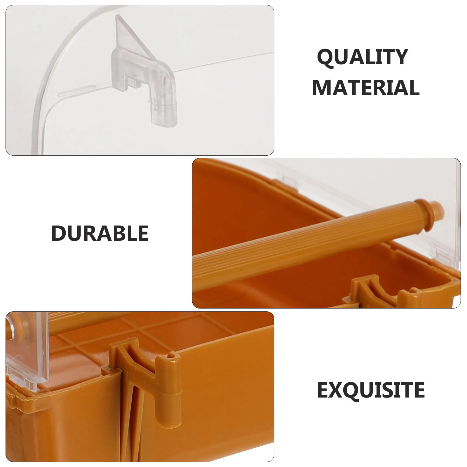 

Bird Bath Tub Thickened Hanging Bathtub for Parrot Sparrow Budgie Cockatiel Pet Bathing Basin Bird Bathtub Pet Bath Tub