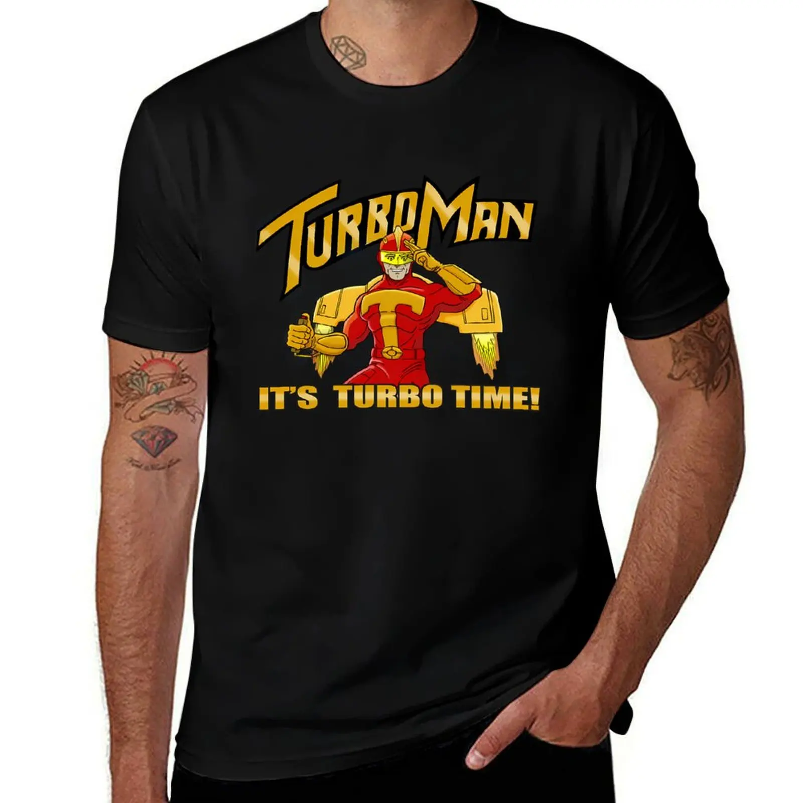 

It's Turbo Time!!! T-Shirt man t shirt graphic t shirts for man slim fit