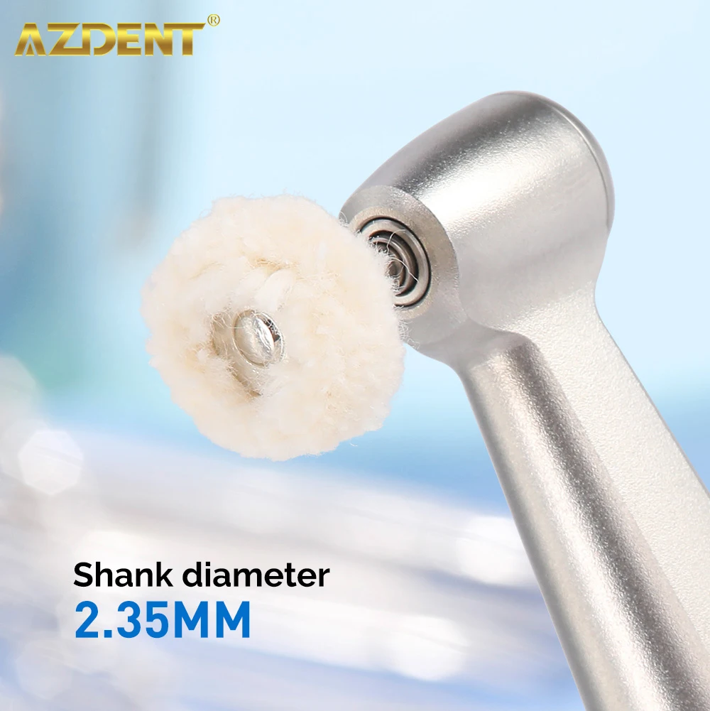 AZDENT Dental Polishing Brush Wheel 5pcs/Pack Teeth Polisher For Low-Speed Handpiece RA2.35mm Dentistry Instrument Lab Tools